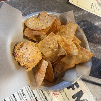 Salt Face Mule Brewing - Brie Pimento Cheese dip with BBQ seasoned tortilla chips - Brewpubs Near Me - Asheville, North Carolina Salt Face Mule Brewing - Brie Pimento Cheese dip with BBQ seasoned tortilla chips - Brewpubs Near Me - Asheville, North Carolina