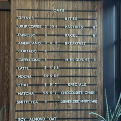 Little Rita - Menu
