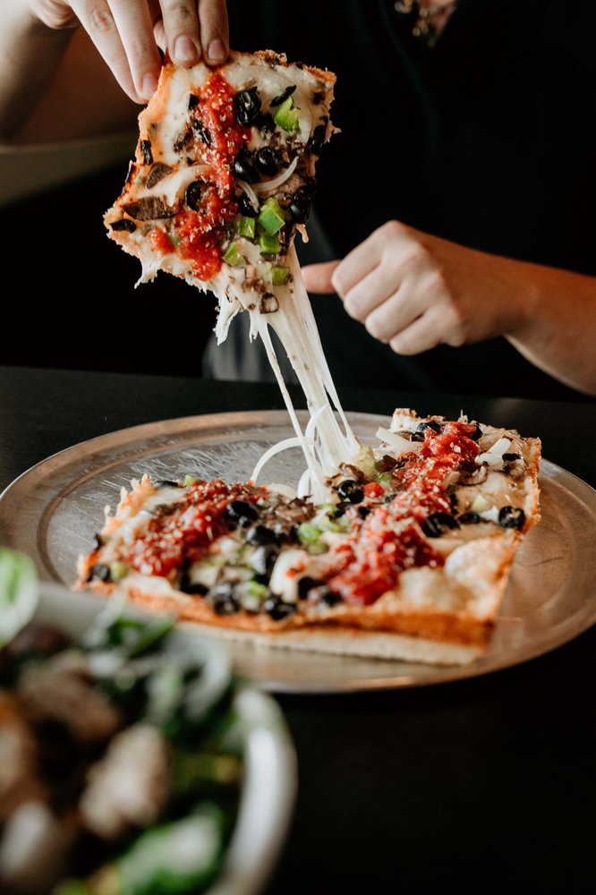 Food from Via 313 Pizza