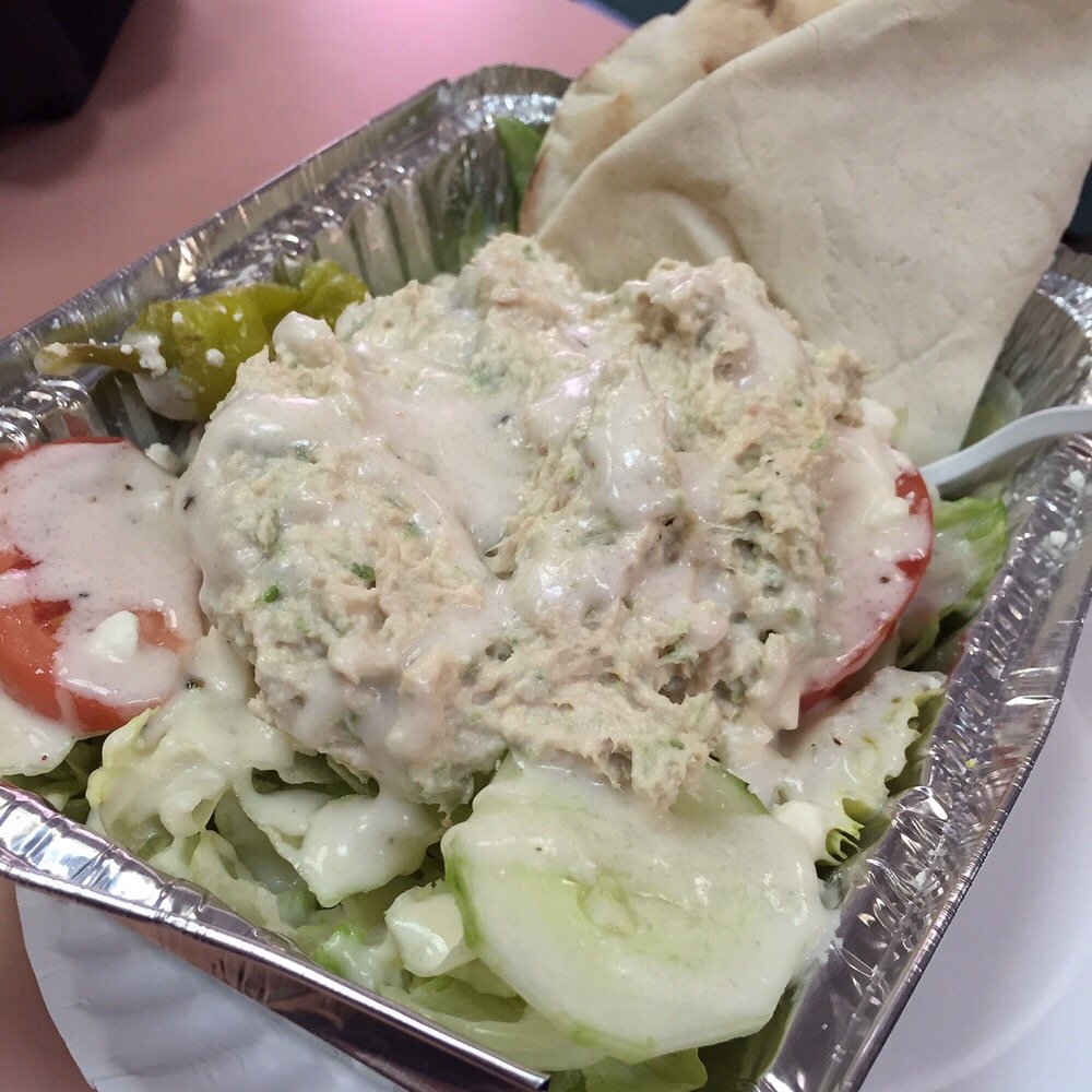 Greek Salad with Tuna. Greek Salad with Tuna.
