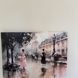 Premier Arts & Picture Frame Shop - French street scene