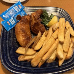 Beer Battered Walleye with Steak Fries