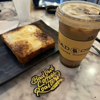 Bad Owl Coffee Roasters - Sweet butter brick toast is so unique if you like sweet you gotta try it!!! - Coffee Roasteries Near Me - Las Vegas, Nevada