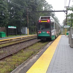 Woodland - Outbound train at Woodland Station