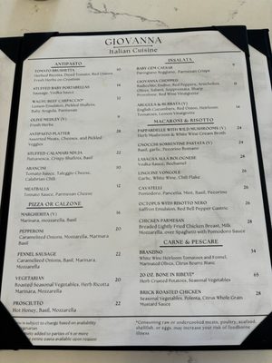 Menu photo 6 Giovanna Charlotte, NC