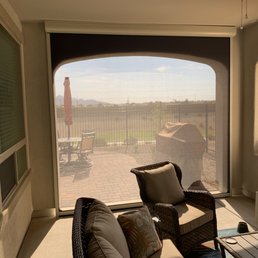 Amazing decrease in the heat that gets through both on the patio and through the window screens (glass is not hot like before!) Amazing decrease in the heat that gets through both on the patio and through the window screens (glass is not hot like before!)