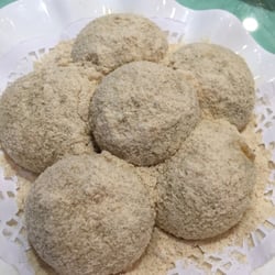 金滬庭 - Dessert - Glutinous rice with black sesame seed paste