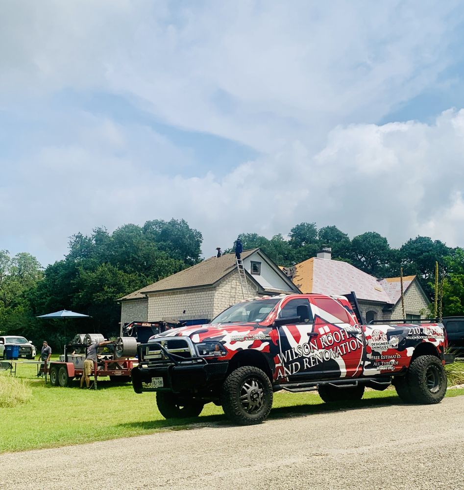 Slide of Wilson Roofing and Renovations