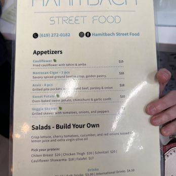 Hamitbach - Menu - Mediterranean Near Me - San Diego, California Hamitbach - Menu - Mediterranean Near Me - San Diego, California
