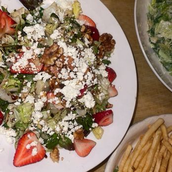 Portobello's Cuisine - Feta cheese , Walnut Strawberry Salad - Italian Near Me - Montrose, California Portobello's Cuisine - Feta cheese , Walnut Strawberry Salad - Italian Near Me - Montrose, California