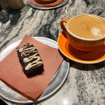 Slowpokes - Pumpkin spice latte, carrot cake mini loaf, and a cheese danish. - Coffee & Tea Near Me - Houston, Texas Slowpokes - Pumpkin spice latte, carrot cake mini loaf, and a cheese danish. - Coffee & Tea Near Me - Houston, Texas