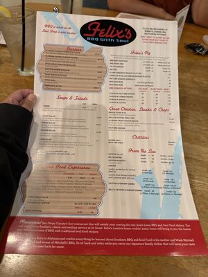 Menu photo 5 Felix's BBQ With Soul Oceanside, CA Menu photo 5 Felix's BBQ With Soul Oceanside, CA