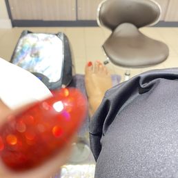 My manicure was good but this polish change, not so much. My manicure was good but this polish change, not so much.