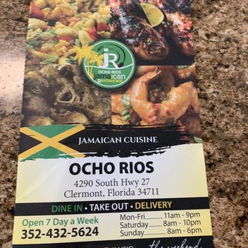 Ocho Rios Jamaican Restaurant - Menu - Caribbean Near Me - Clermont, Florida