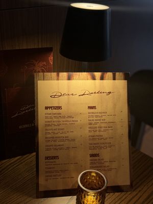 Menu photo 2 Dear Darling Toronto, ON