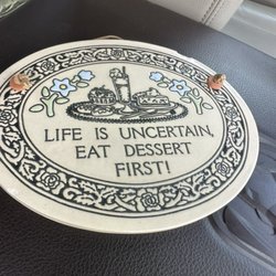 Dollar Tree - Desserts plaque