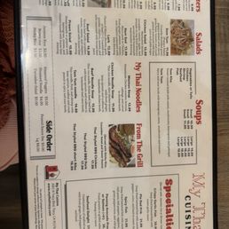 Menu Menu