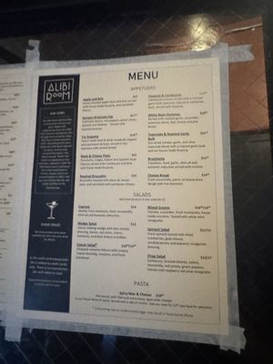 Menu photo 2 Alibi Room Seattle, WA