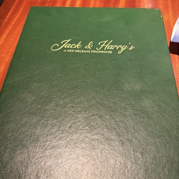 Jack & Harry’s - Menu cover - Seafood Near Me - Dallas, Texas Jack & Harry’s - Menu cover - Seafood Near Me - Dallas, Texas
