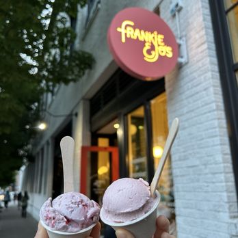 Frankie & Jo's - Capitol Hill - Rhubarb Yuzu, Strawberry milk - Ice Cream & Frozen Yogurt Near Me - Seattle, Washington