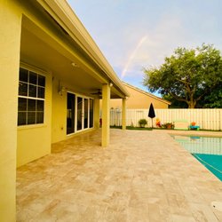 Paver Clinic - And the sun goes down on a job well done... We are so pleased with the work completed!