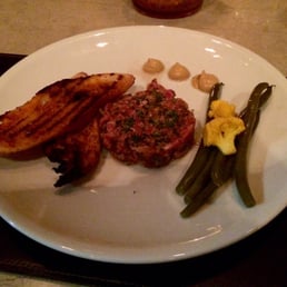 Steak tartare appetizer