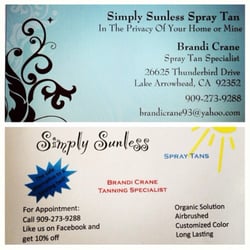 Simply Sunless Mobile Spray Tan