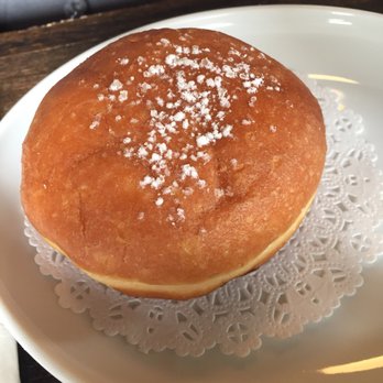 Cafe Dolma - Chocolate hazelnut doughnut - Coffee & Tea Near Me - Jersey City, New Jersey