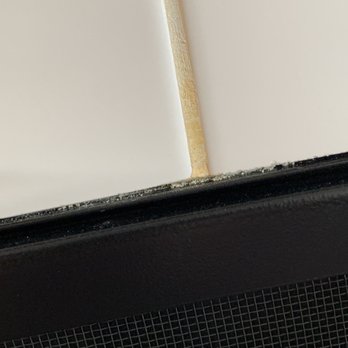 American Heritage Fireplace - Yellowing grout happened immediately - Appliances Near Me - Chicago, Illinois