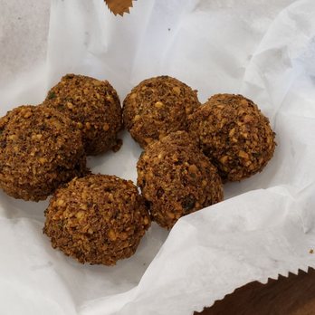 GYRO KING & GRILL - Falafel is da bomb! Crunchy outside and soft tender and hot inside - Mediterranean Near Me - Kendall Park, New Jersey
