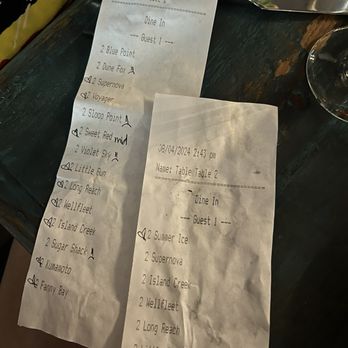 Stingray Lounge - List of oysters we had. And the ones we repeated because they were great! - Seafood Near Me - Uptown Hoboken, New Jersey Stingray Lounge - List of oysters we had. And the ones we repeated because they were great! - Seafood Near Me - Uptown Hoboken, New Jersey