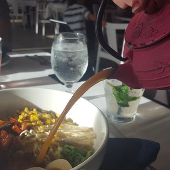 Ocean Hai - Ramen. Beautiful presentation but flavor wasn't top notch - New American Near Me - Clearwater Beach, Florida
