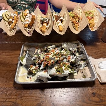 Velvet Taco - Vegan tacos and Brisket nacho with black beans. - New American Near Me - Austin, Texas Velvet Taco - Vegan tacos and Brisket nacho with black beans. - New American Near Me - Austin, Texas