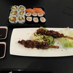 Sushinet - Brochettes de poulets, zusy zalmon !