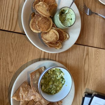 Buttonwood - Green goddess and chips, ceviche - New American Near Me - Newton, Massachusetts Buttonwood - Green goddess and chips, ceviche - New American Near Me - Newton, Massachusetts