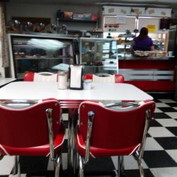 Pearl's Pastry Shoppe - Interior of shoppe