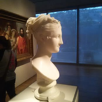 Kimbell Art Museum - Ideal head of a woman - 1817 by Canova. 11/28/14 - Art Museums Near Me - Fort Worth, Texas