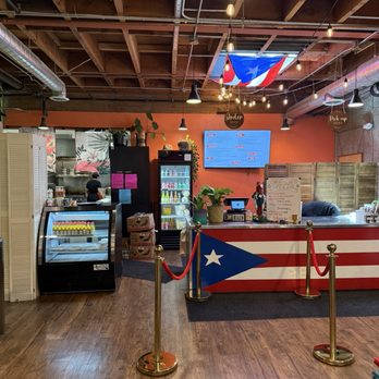 La Perla - Inside, at the register to order. - Puerto Rican Near Me - Castro Valley, California