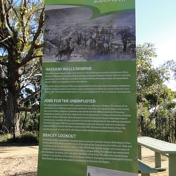 Bracey Lookout - Information board