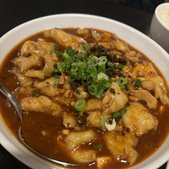 How Lee Chinese Food - Mala fish with tofu - Chinese Near Me - Pittsburgh, Pennsylvania
