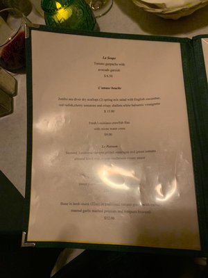 Menu photo 6 Cote Sud New Orleans, LA
