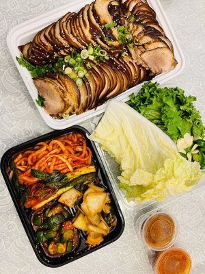 Texan Wangbal - Jokbal, Bossam by null