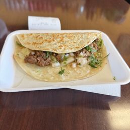 Sad looking birria quesadilla Sad looking birria quesadilla