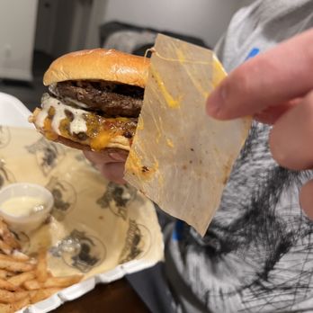 HopCat - Piece of paper found in between burger patties - Beer Bar Near Me - Holland, Michigan