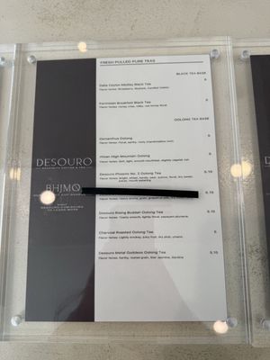 Menu photo 2 Desouro Irvine, CA