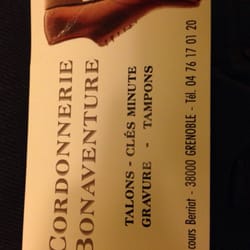 Cordonnerie Bonaventure - La carte de visite, tout simplement.
