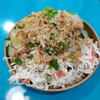 Steve's Poké Bar - a bowl of rice salad - Poke Near Me - Coquitlam, British Columbia