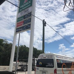 Pemex - Gas station sign