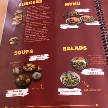 Dulce Tropical Restaurant & Cafe - Menu - Cafes Near Me - Pompano Beach, Florida
