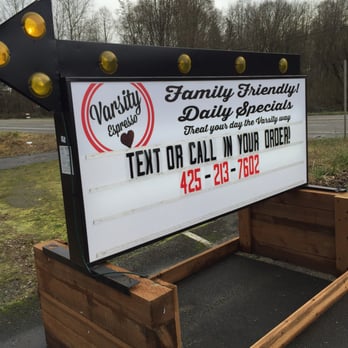 Varsity Espresso - Text in or call in your order for quicker pickup! - Coffee & Tea Near Me - Olympia, Washington